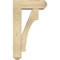 Ekena Millwork Westlake Craftsman Rough Sawn Bracket w/ Offset Brace, Douglas Fir, 6"W x 16"D x 28"H BKT0604X16X28WTL04RDF - alternate 3